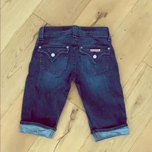 Hudson cuff Capri shorts